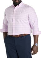 Brooks Brothers Big & Tall Non-Iron Multi Check Oxford Sport Shirt