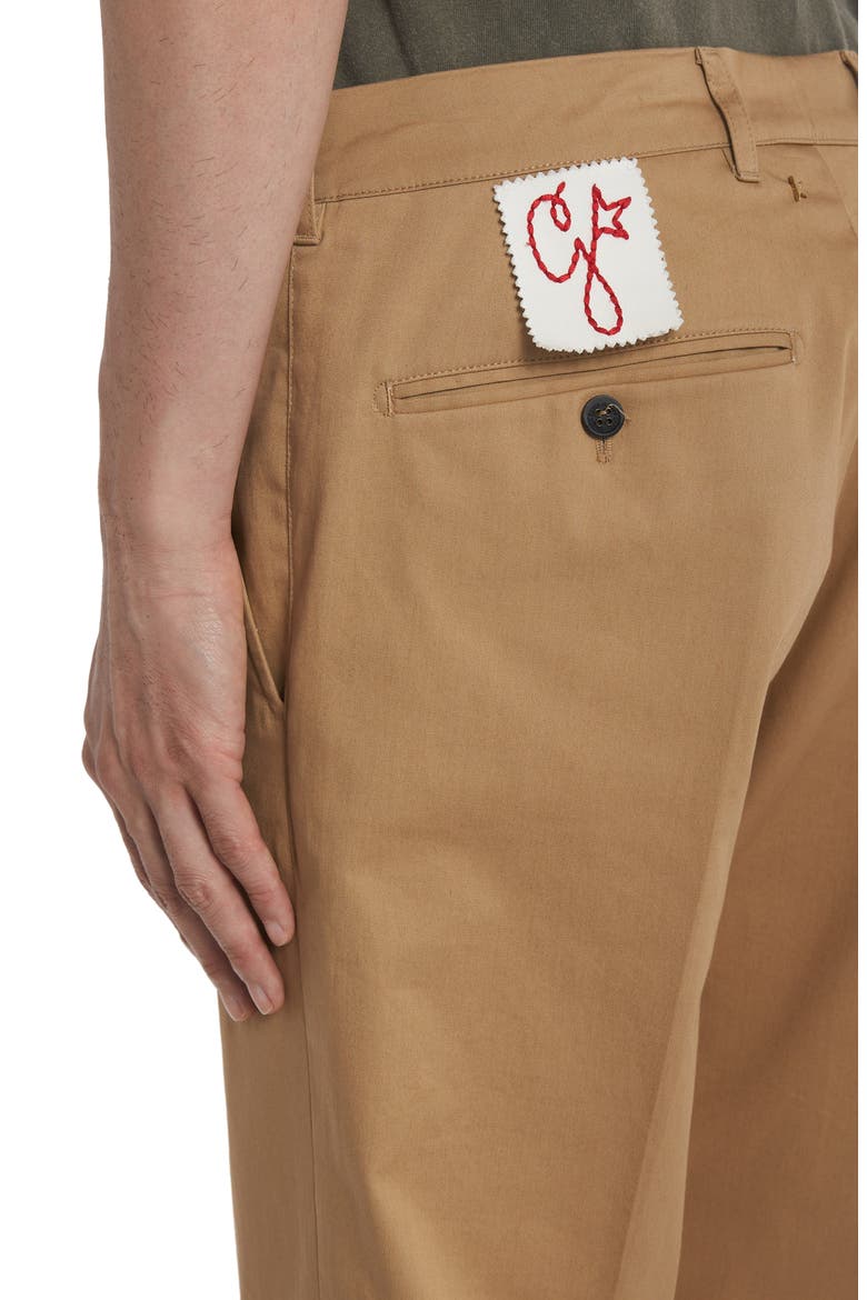 Stretch Cotton Chino Pants, Alternate, color, BEIGE