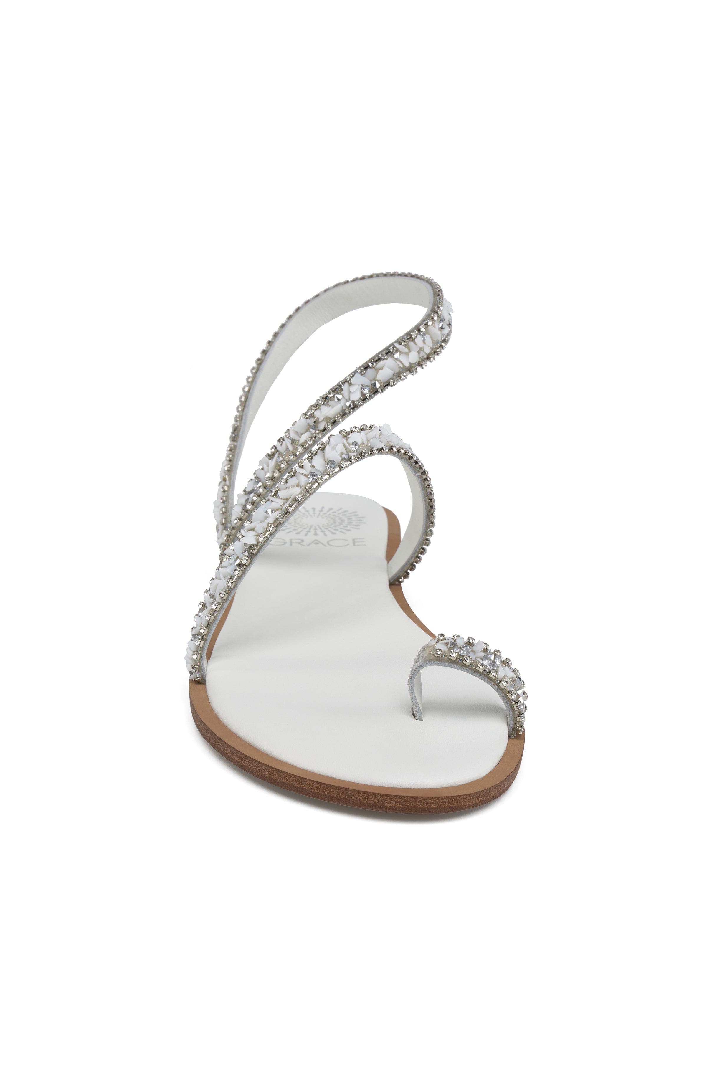 Grace Footwear Positano Sandal, Alternate, color, White