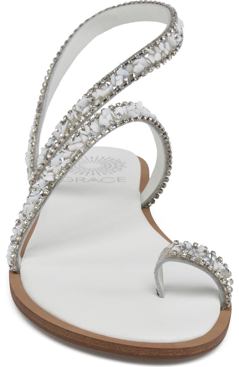 Grace Footwear Positano Sandal, Alternate, color, White