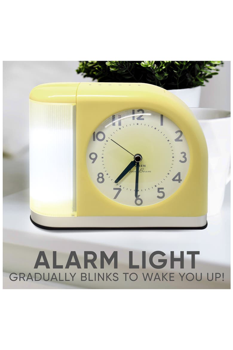 Big Ben Moonbeam Alarm, Alternate, color, YELLOW