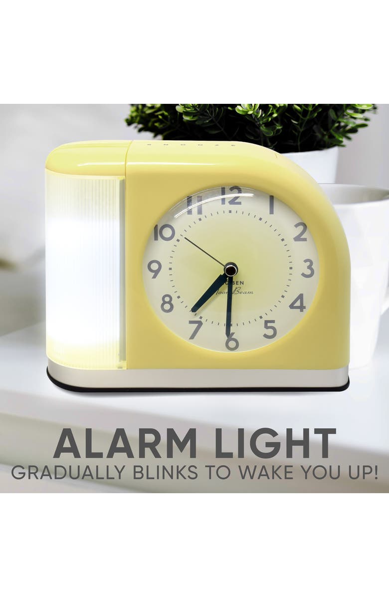 Westclox Big Ben Moonbeam Alarm, Alternate, color, Yellow