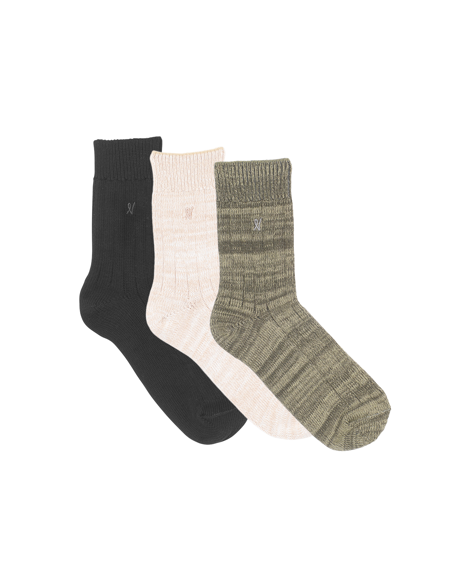 selected Black/Oatmeal/Sage