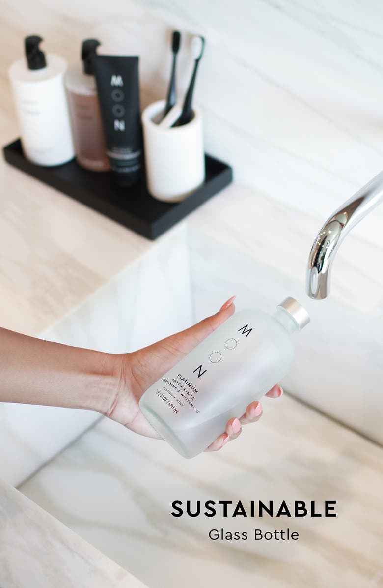 MOON Platinum Whitening Mouth Rinse, Alternate, color, 