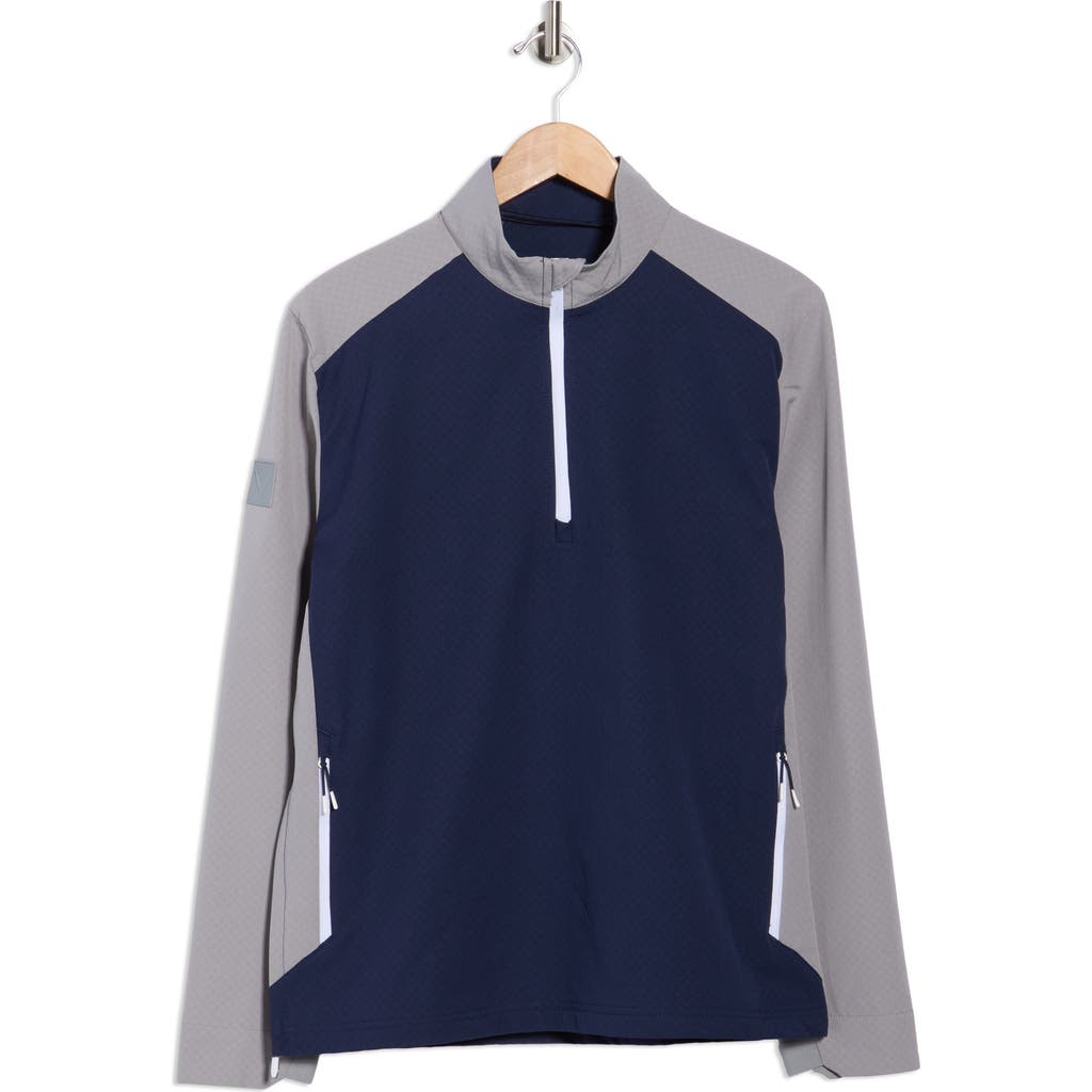 Callaway Emea Half Zip Sweatshirt In Blue