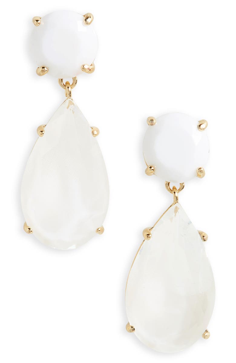 Kate Spade New York here comes the sun drop earrings, Main, color, 