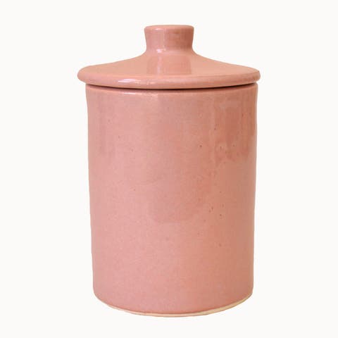 Handcrafted Ceramic Canister