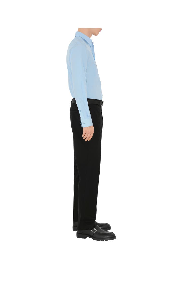 Slim Fit Cotton Poplin Formal Shirt, Alternate, color, Neptune blue