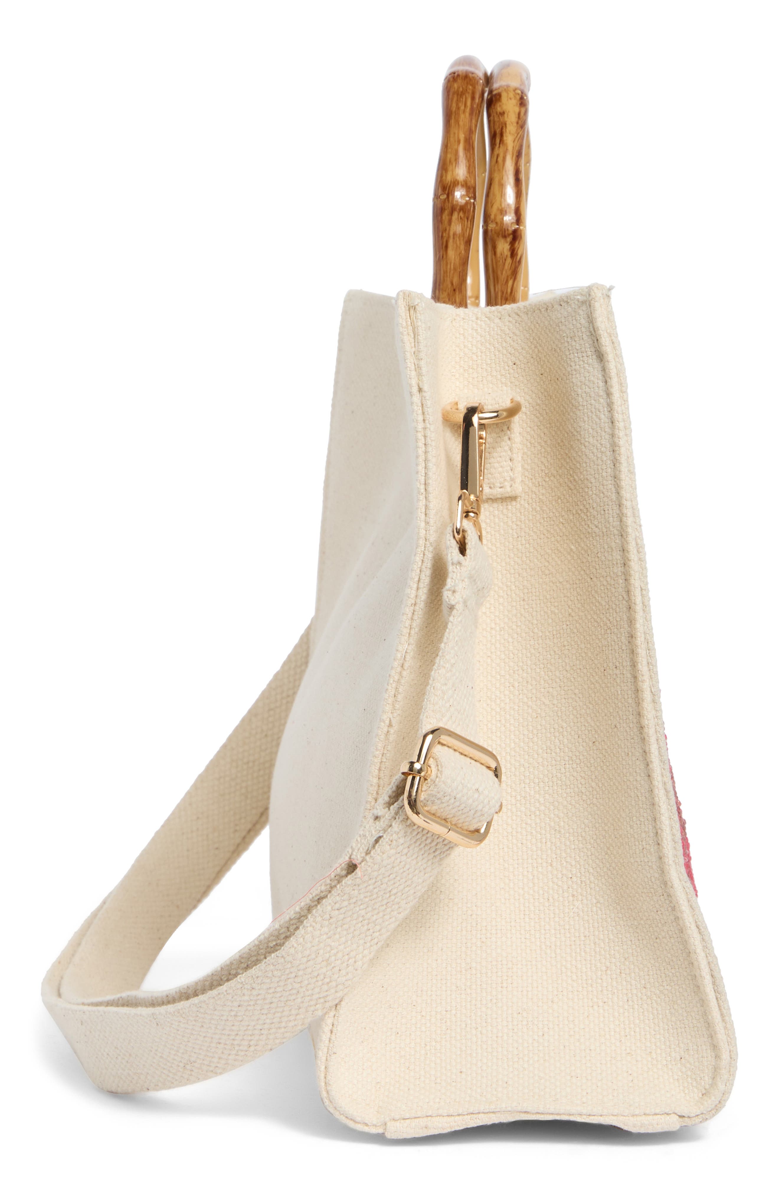Beaded Sea Tote, Alternate, color, NATURAL