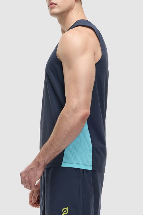 Peloton Grid Jacquard Colorblock Tank