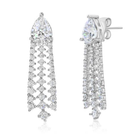 Crystal Chandelier Drop Earrings