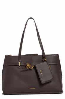 Ginny Faux Leather Tote