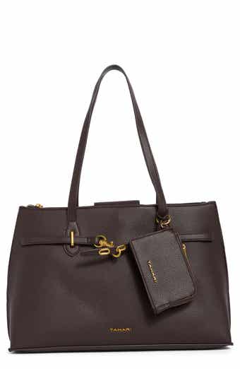 Ginny Faux Leather Tote