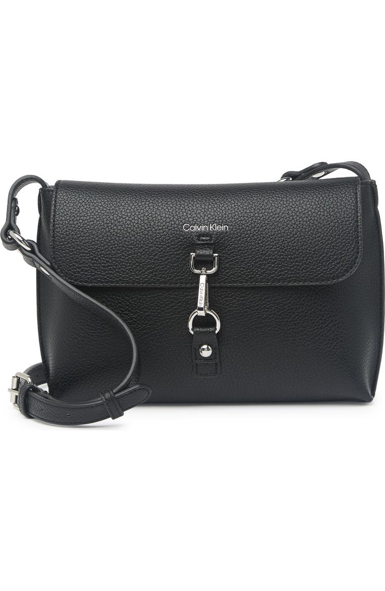 Calvin Klein Flap Crossbody, Main, color,