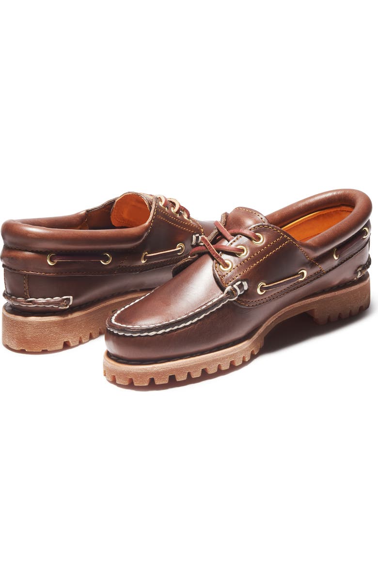 Timberland 'Noreen' Boat Shoe, Alternate, color, Brown Leather