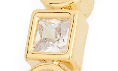 Eye Candy Los Angeles Maria Mixed Cubic Zirconia Hoop Earrings