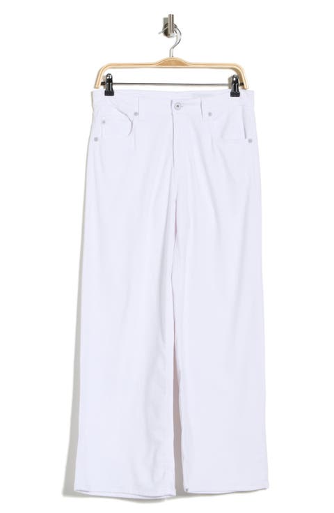Cherise Crop Wide Leg Jeans (Gallery White)