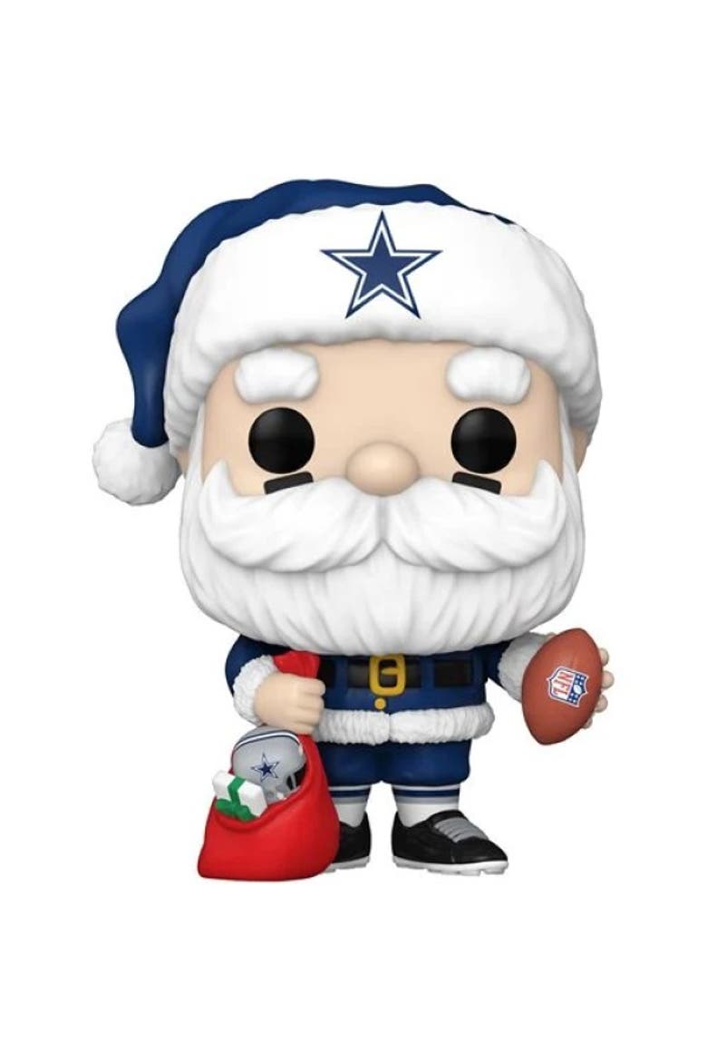 Santa Claus (Dallas Cowboys) NFL Holiday Funko Pop!, Main, color, Multi-Color
