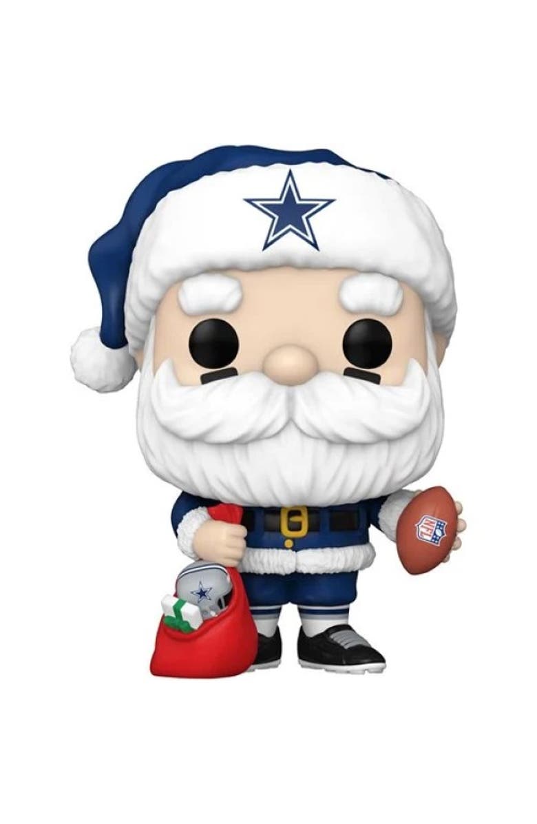 Funko Santa Claus (Dallas Cowboys) NFL Holiday Funko Pop!, Main, color, Multi-Color