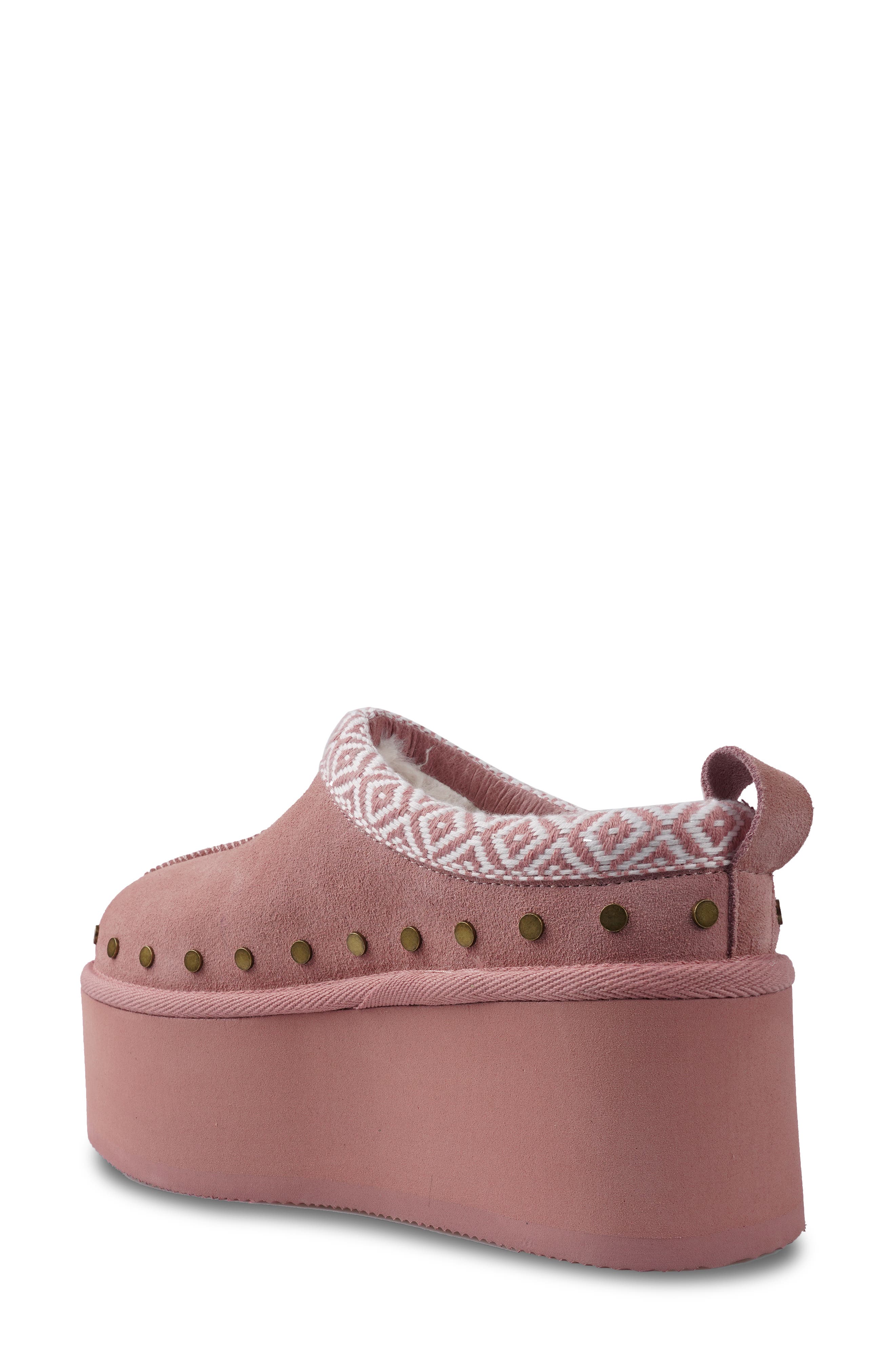 Salina Platform Clog, Alternate, color, PINK