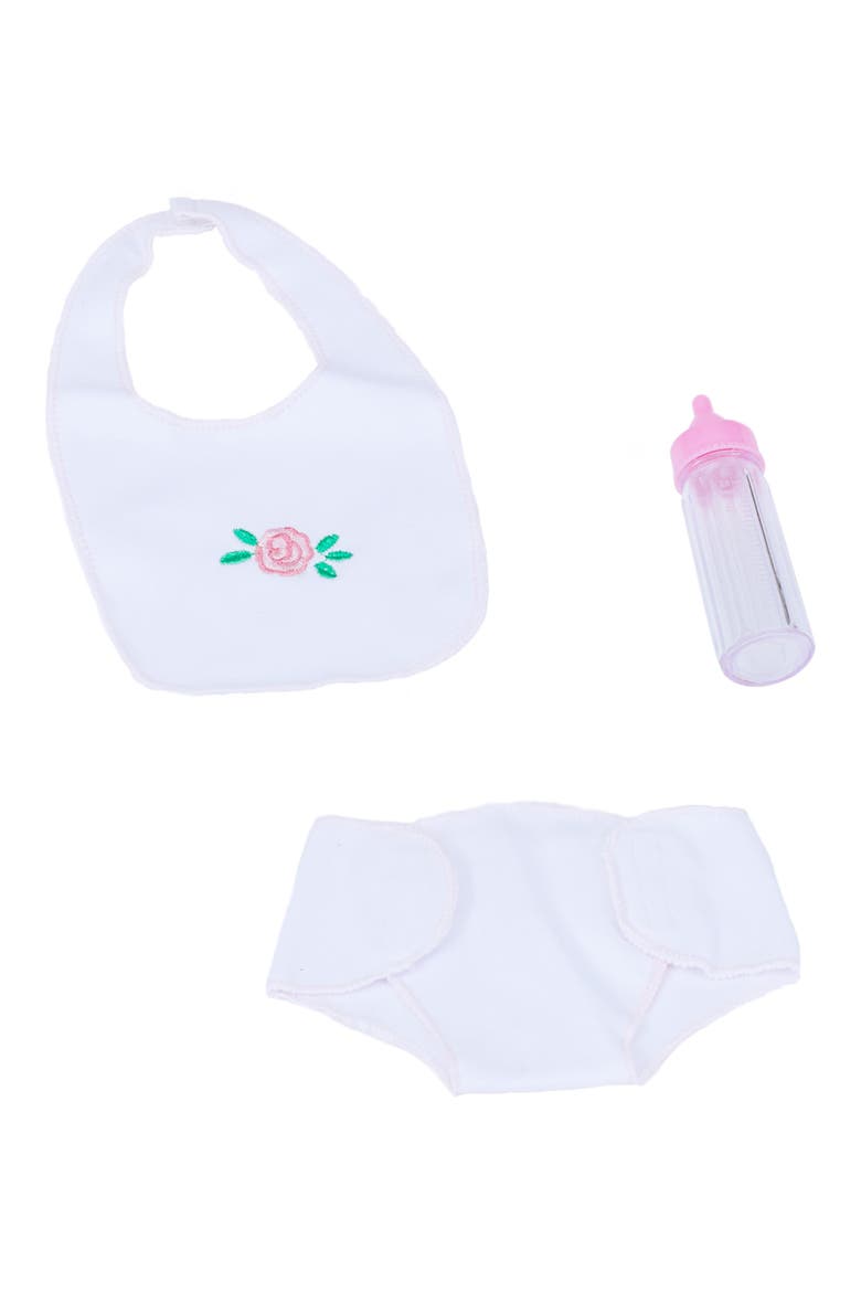 Olivia's Little World Aurora Doll Changing Table/Bed Set, Alternate, color, PINK