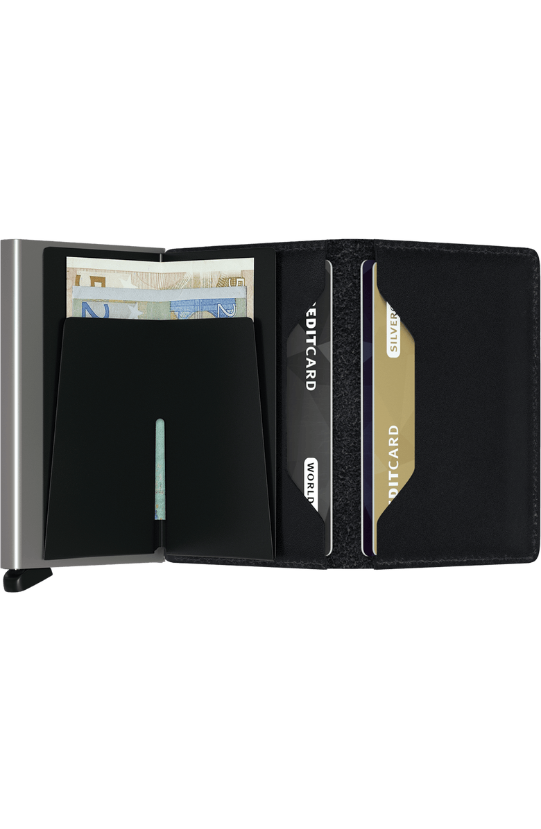 Secrid Slimwallet Original, Alternate, color, Black
