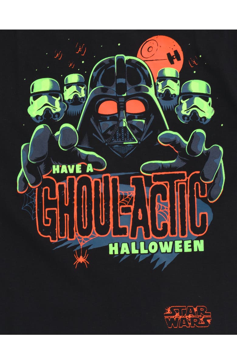 Star Wars Holiday T-Shirt, Alternate, color, Vader Black