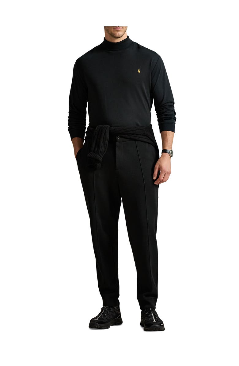 Polo Ralph Lauren Big & Tall Double-Knit Jogger Pants, Alternate, color, Black