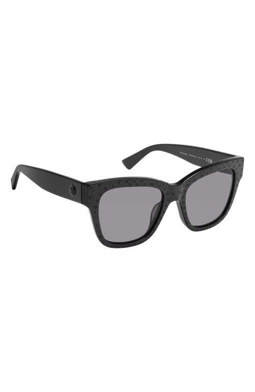 Kurt Geiger London 52mm Cat Eye Sunglasses In Black