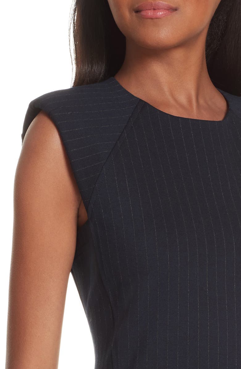 Theory Power Sheath Dress, Alternate, color, 