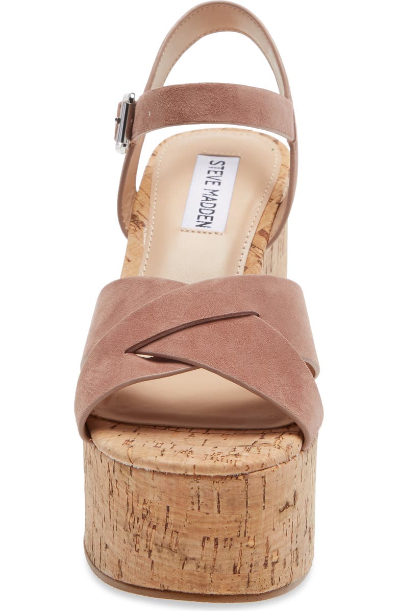 Steve Madden Brava Platform Sandal, Alternate, color,
