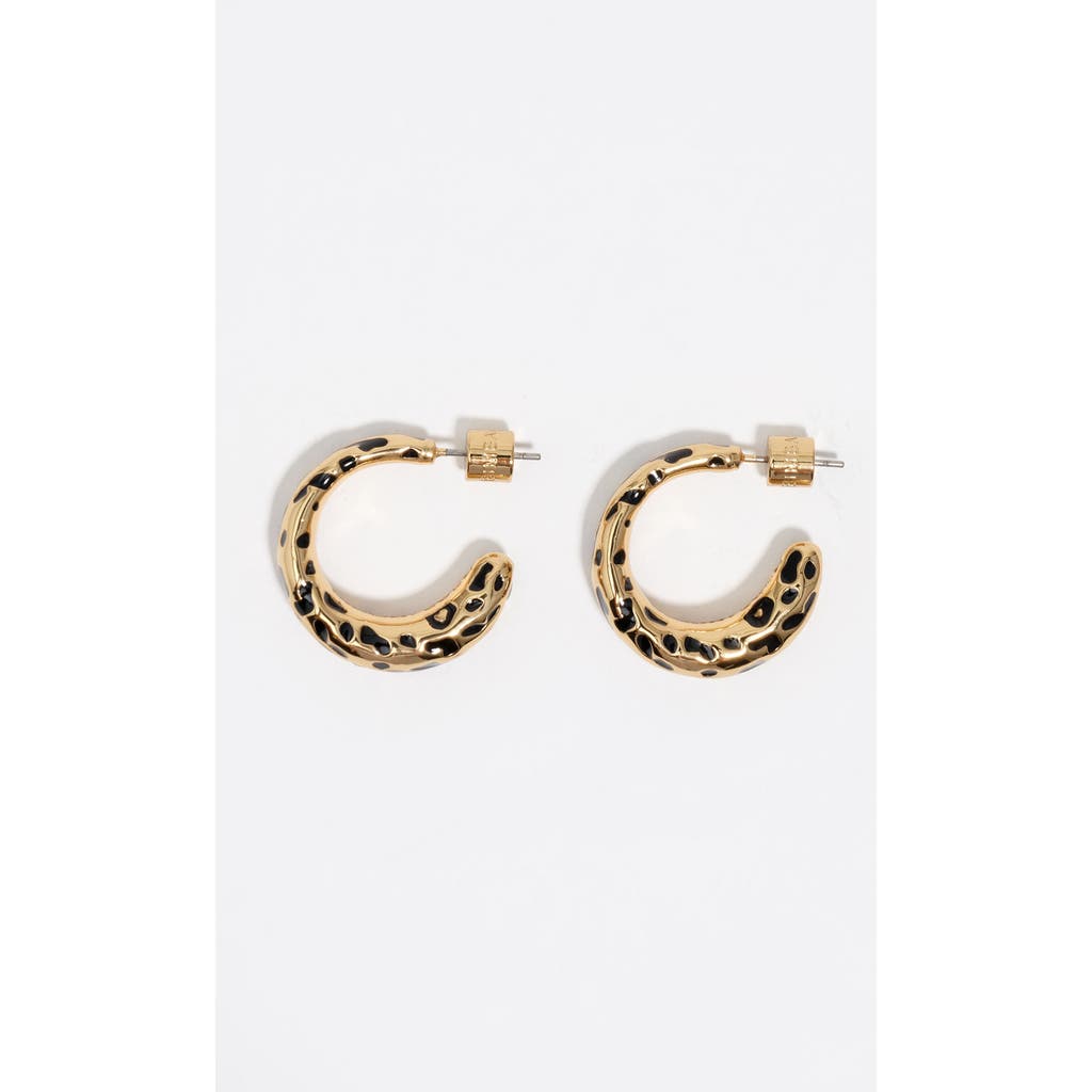 Bimba Y Lola Hoop Earrings In Gold