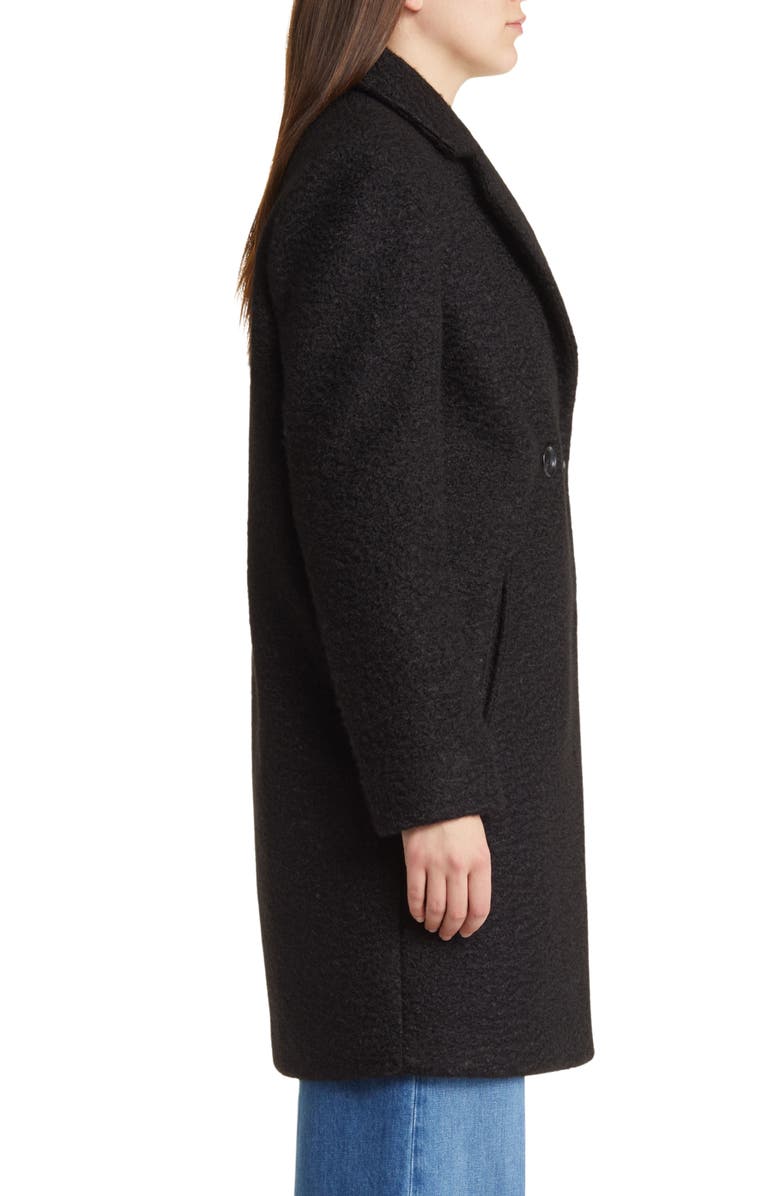 Sam Edelman Bouclé Tweed Double Breasted Coat, Alternate, color,
