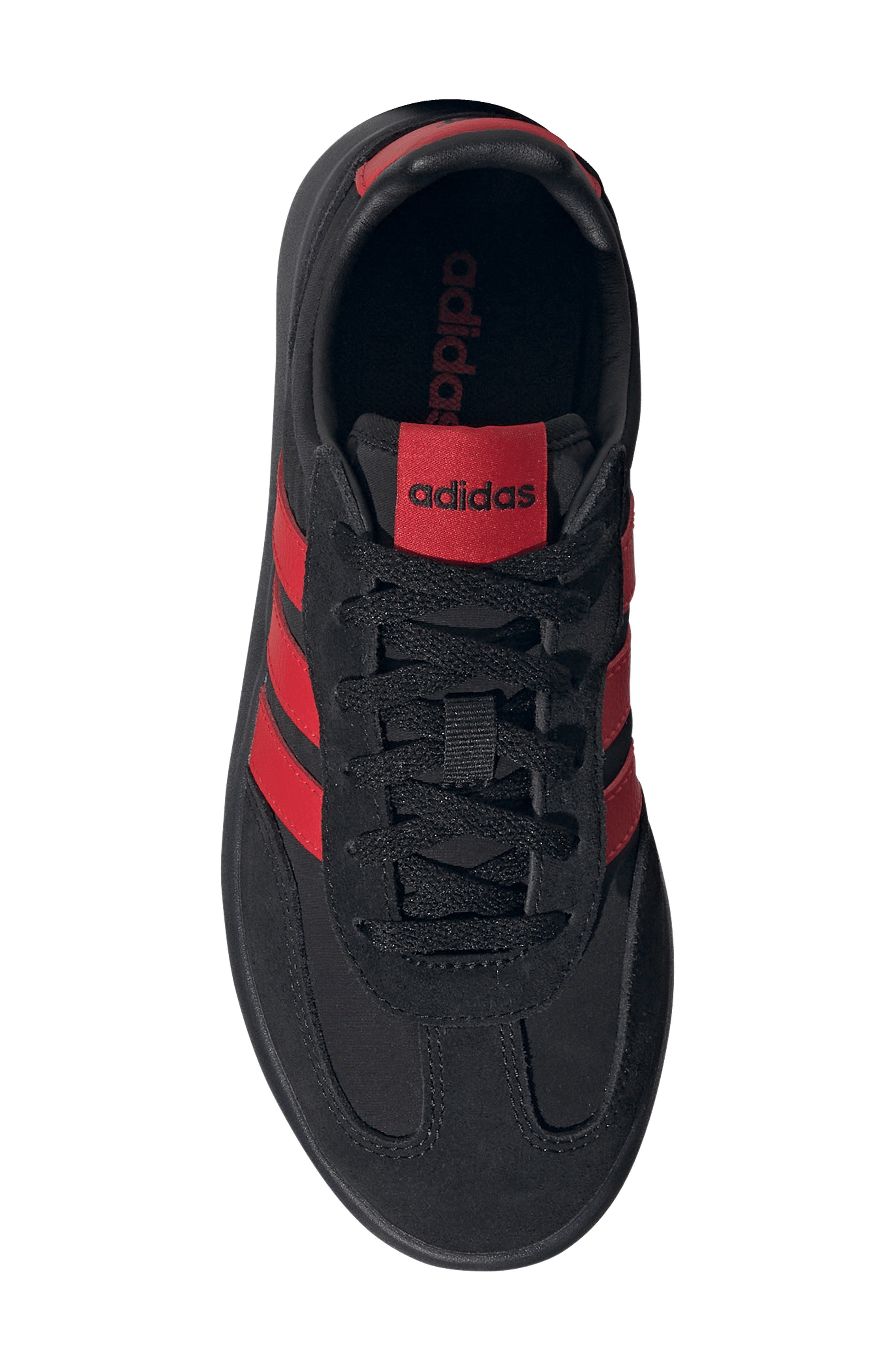 adidas Kids' Barreda Decode Sneaker, Alternate, color, Black/ Red/ Black