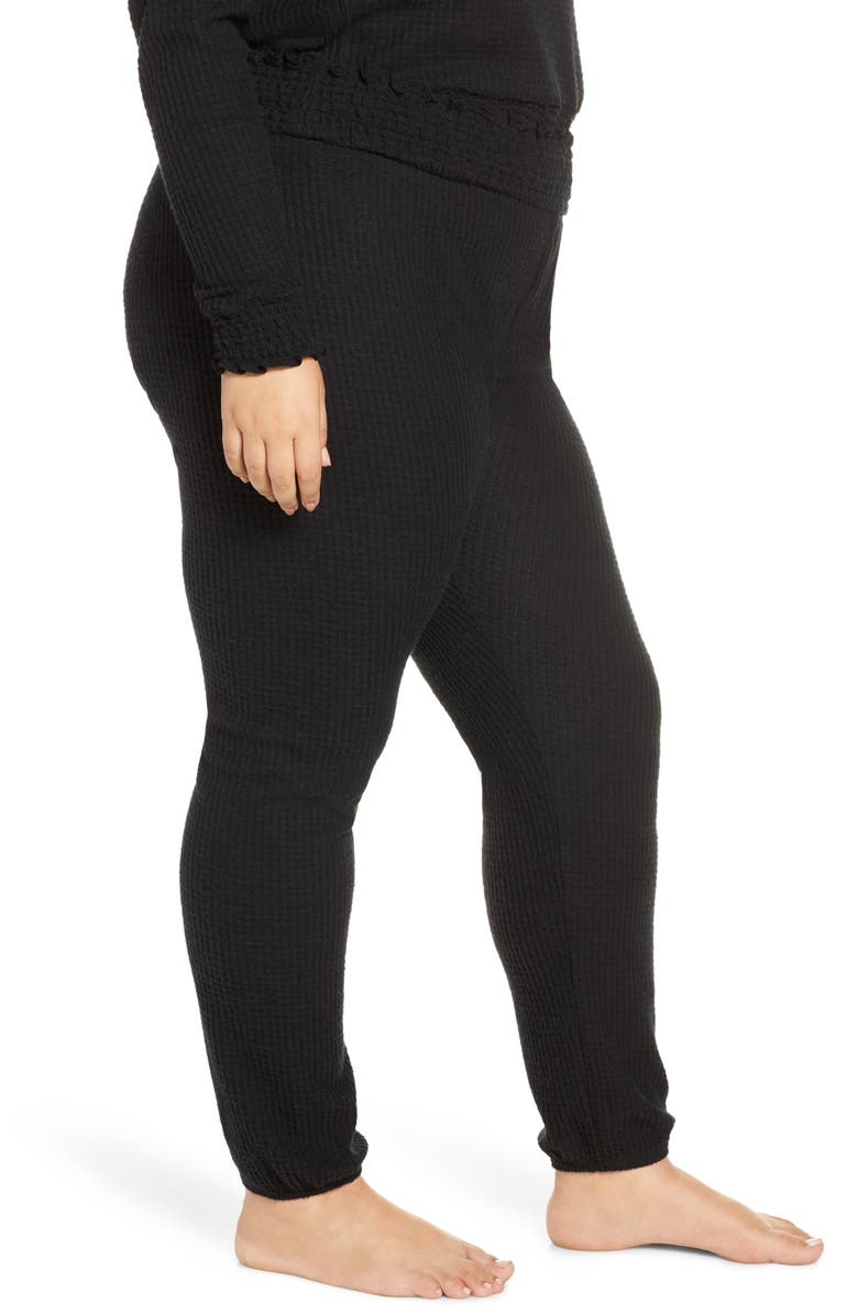 BP. Smocked Thermal Jogger Pants, Alternate, color, 