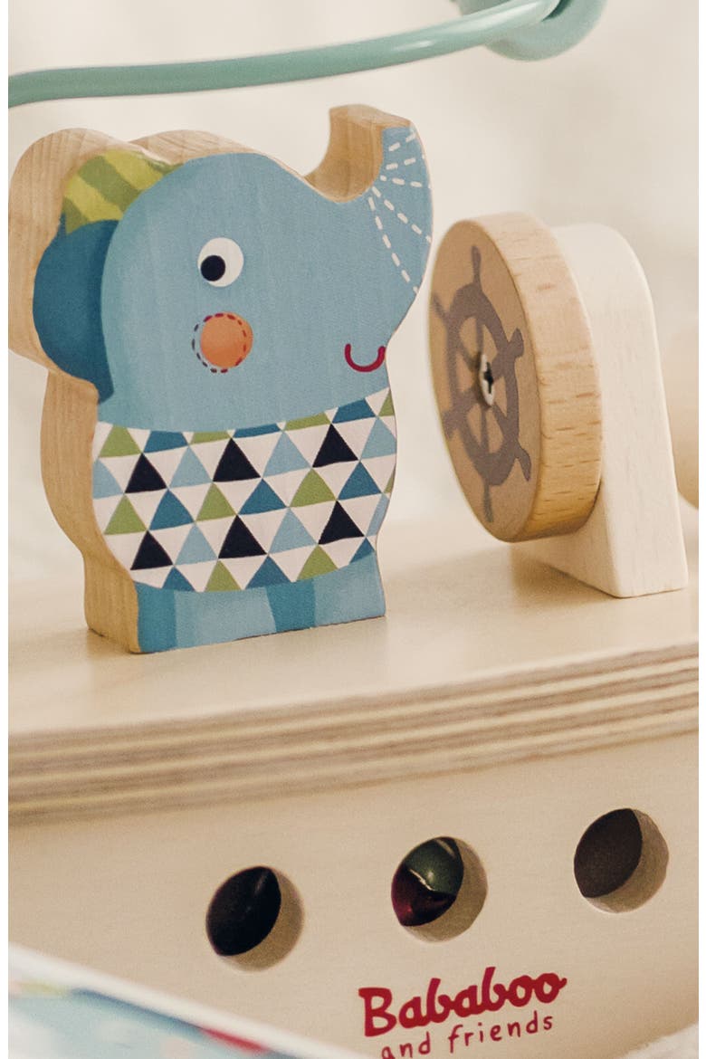 Lolo Elephant Boat Bead Maze, Alternate, color, Mutli / Turquoise