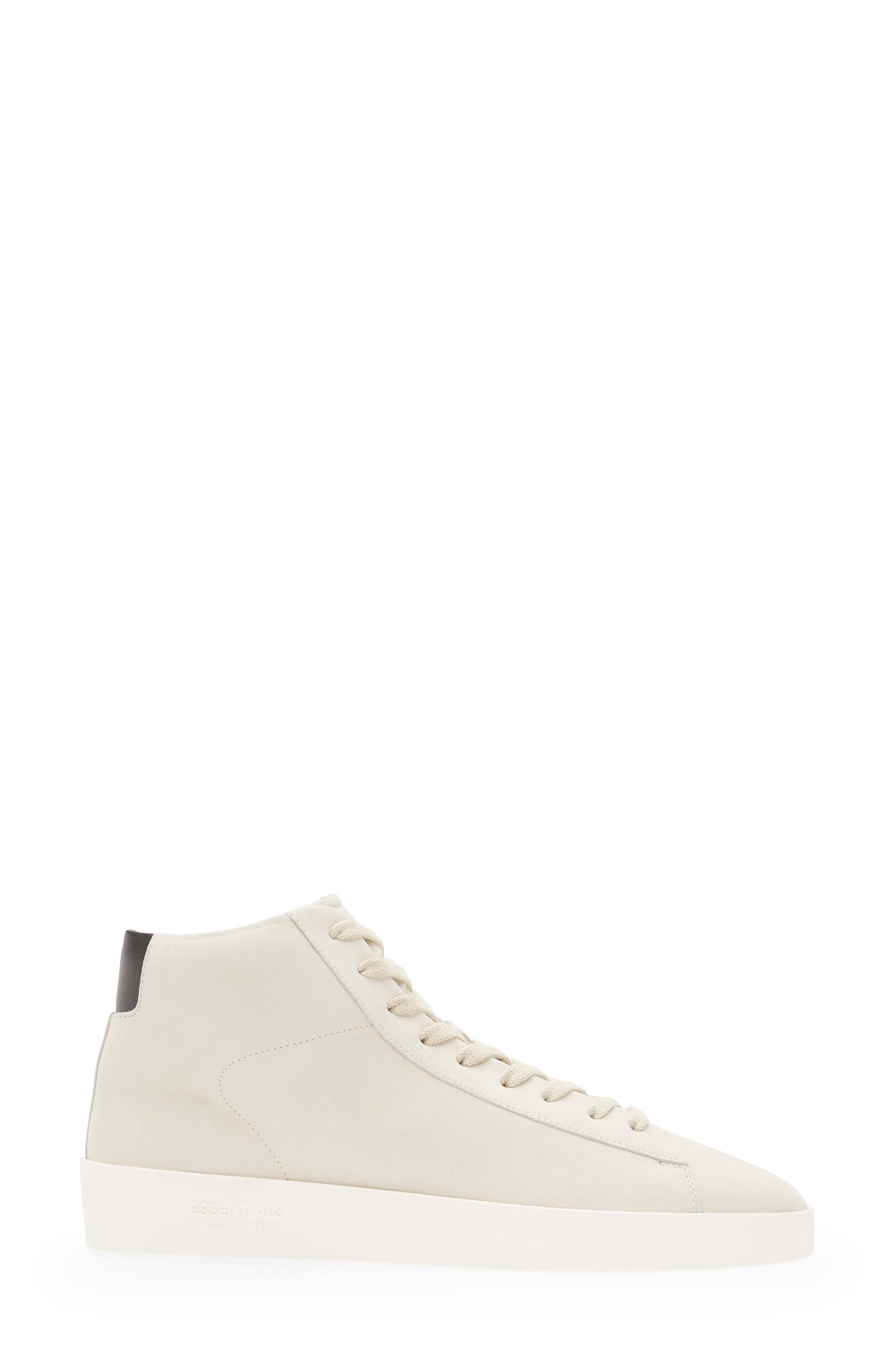 Fear of God Essentials The Essential Tennis Mid Top Sneaker, Alternate, color, 