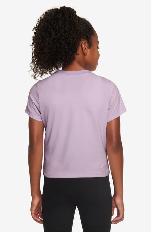 Nike Kids' Sportswear Graphic Crop T-shirt