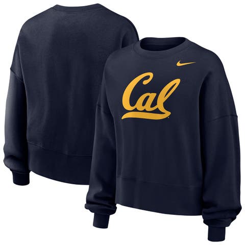 Women's Nike Navy Cal Bears Phoenix Fleece Pullover Sweatshirt