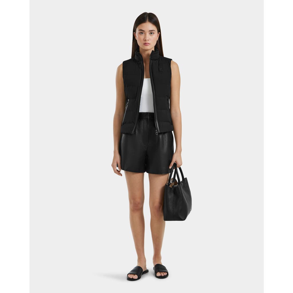 Rudsak Light Down Quilted Vest In Black