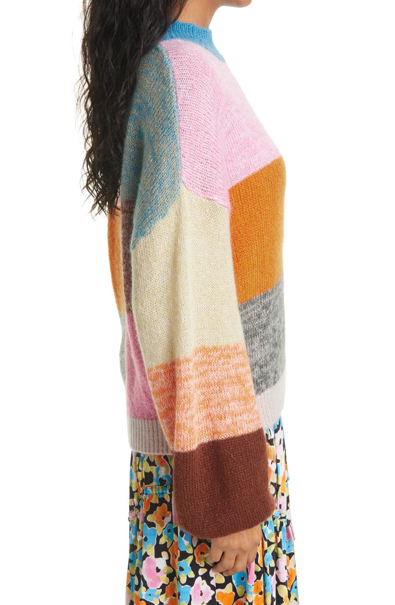 Stine Goya Adonis Bell Sleeve Sweater, Alternate, color, 