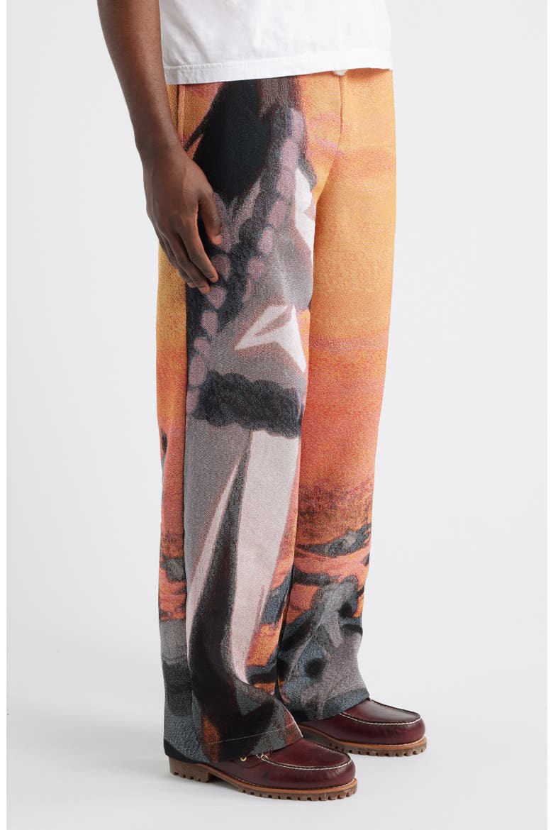 Orochimaru/Sasuke Drawstring Pants, Alternate, color, ORANGE