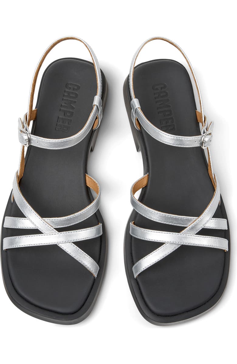 Camper Dana Sandal, Alternate, color, Medium Gray