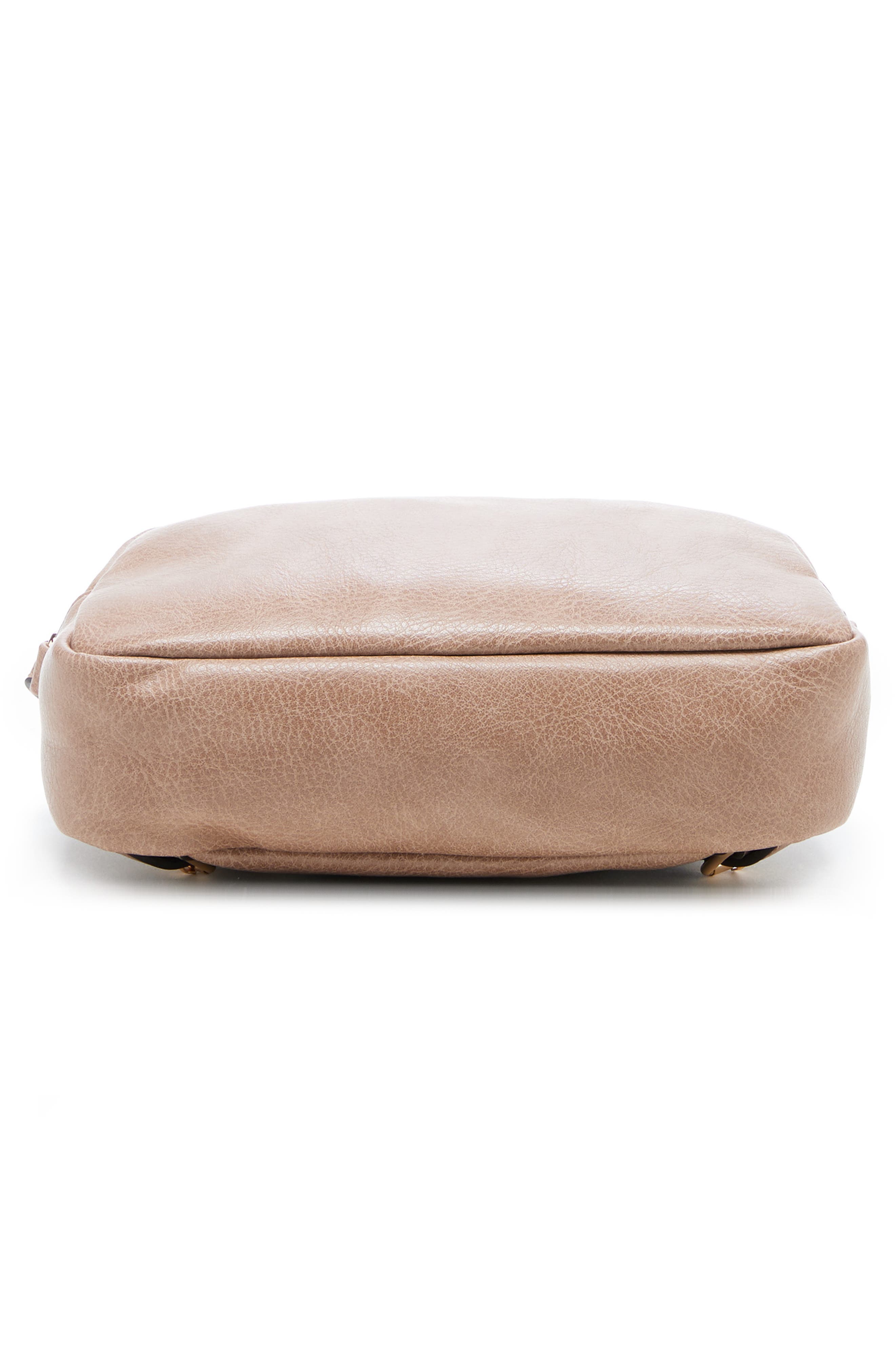 Dael Faux Leather Crossbody Bag, Alternate, color, TAUPE