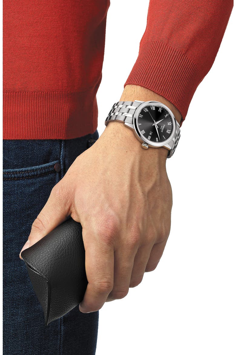Classic Dream Bracelet Watch, 42mm, Alternate, color, BLACK
