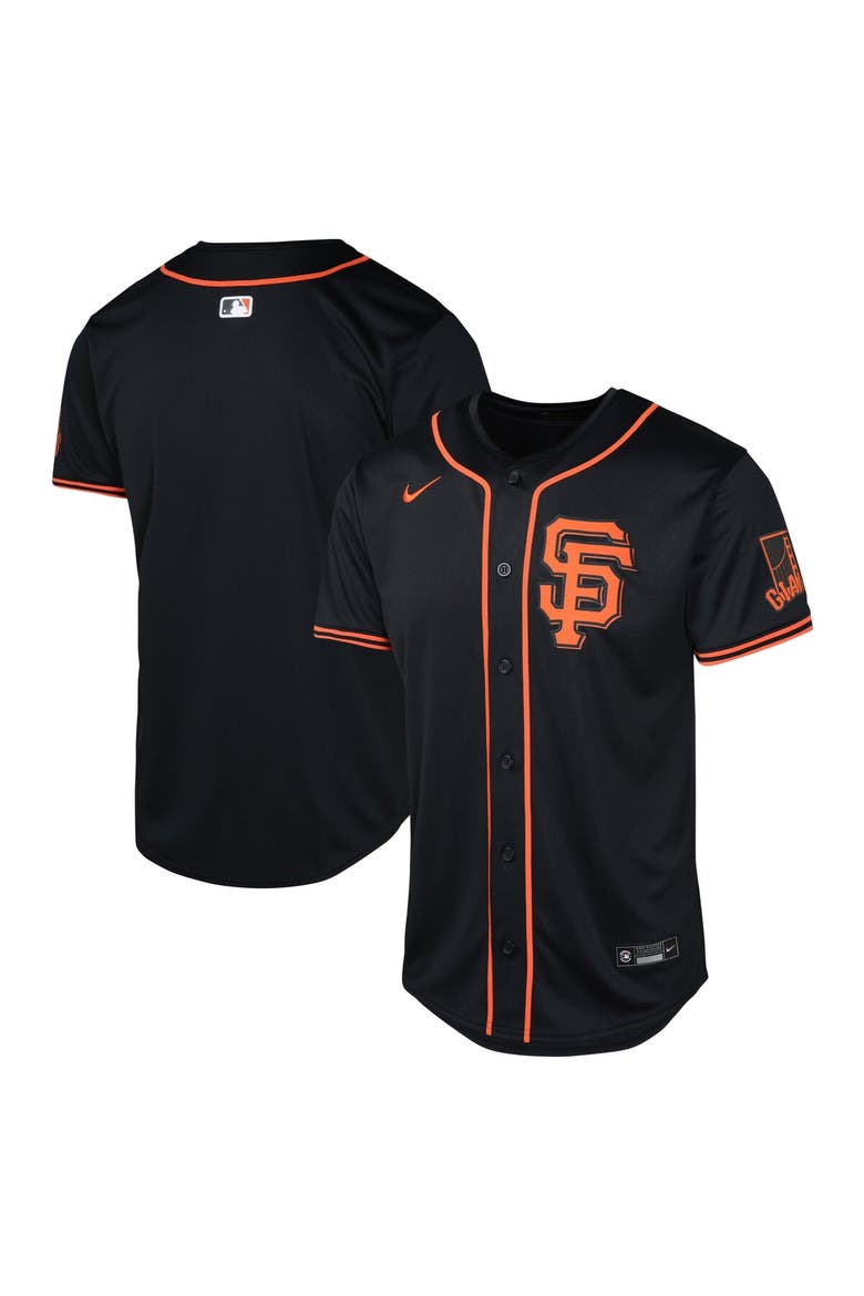 Youth Nike Black San Francisco Giants Alternate Limited Jersey, Alternate, color, Black