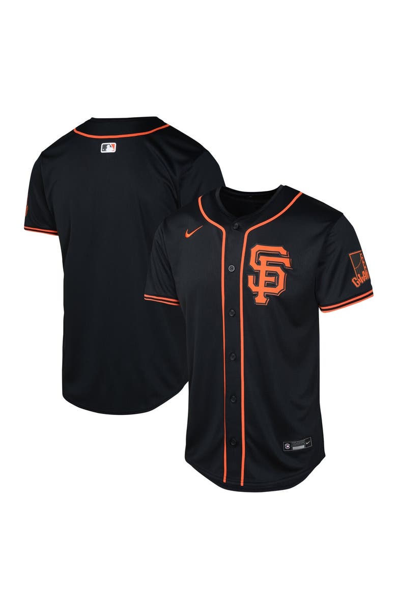 Nike Youth Nike Black San Francisco Giants Alternate Limited Jersey, Alternate, color, 