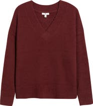BP. Fuzzy V-Neck Sweater
