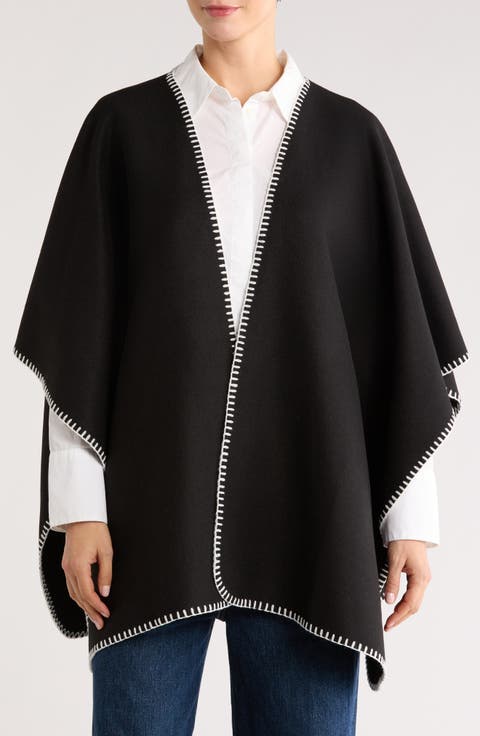 Blanket Stitch Ruana