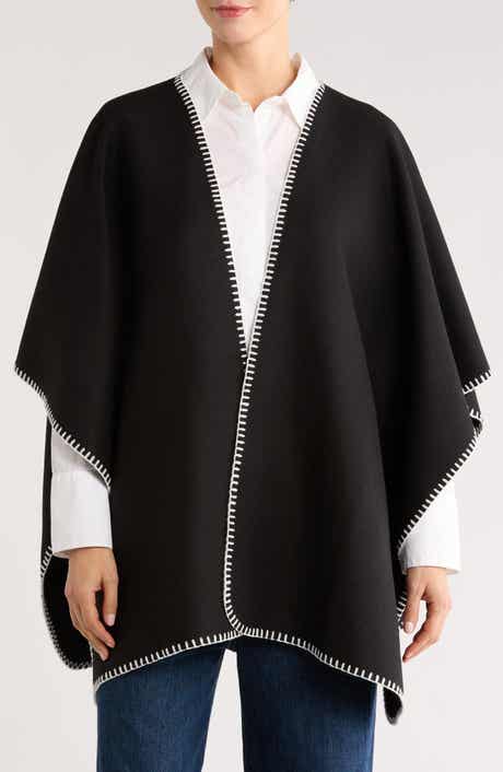 Tasha Blanket Stitch Ruana